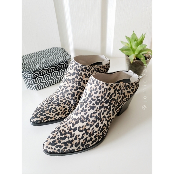 Dolce Vita | NWT "Rianna" Leopard Suede Mules - Picture 1 of 9
